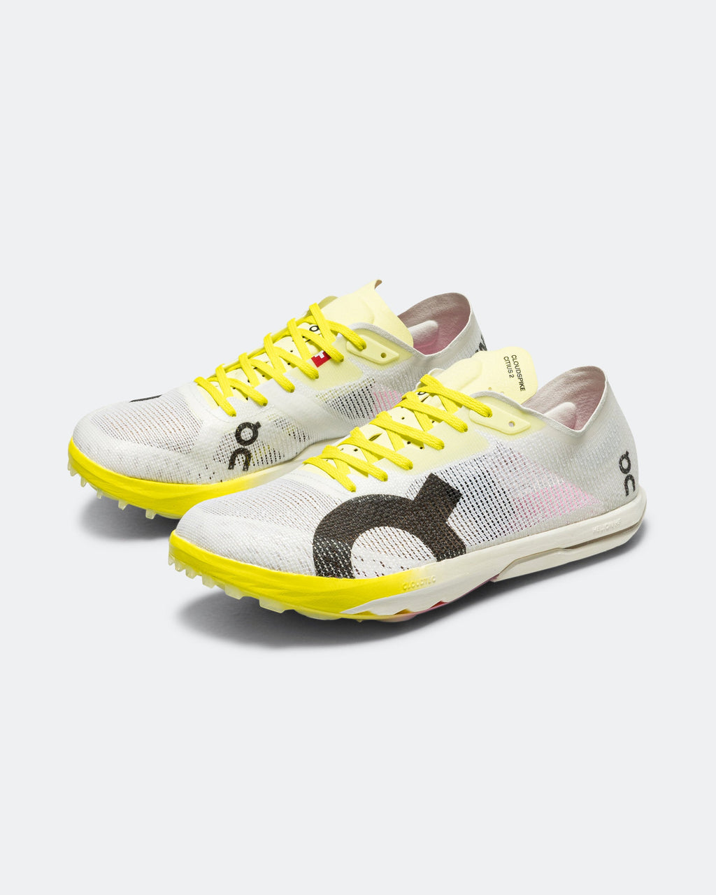 Mens Cloudspike Citius 2 - White/Raspberry