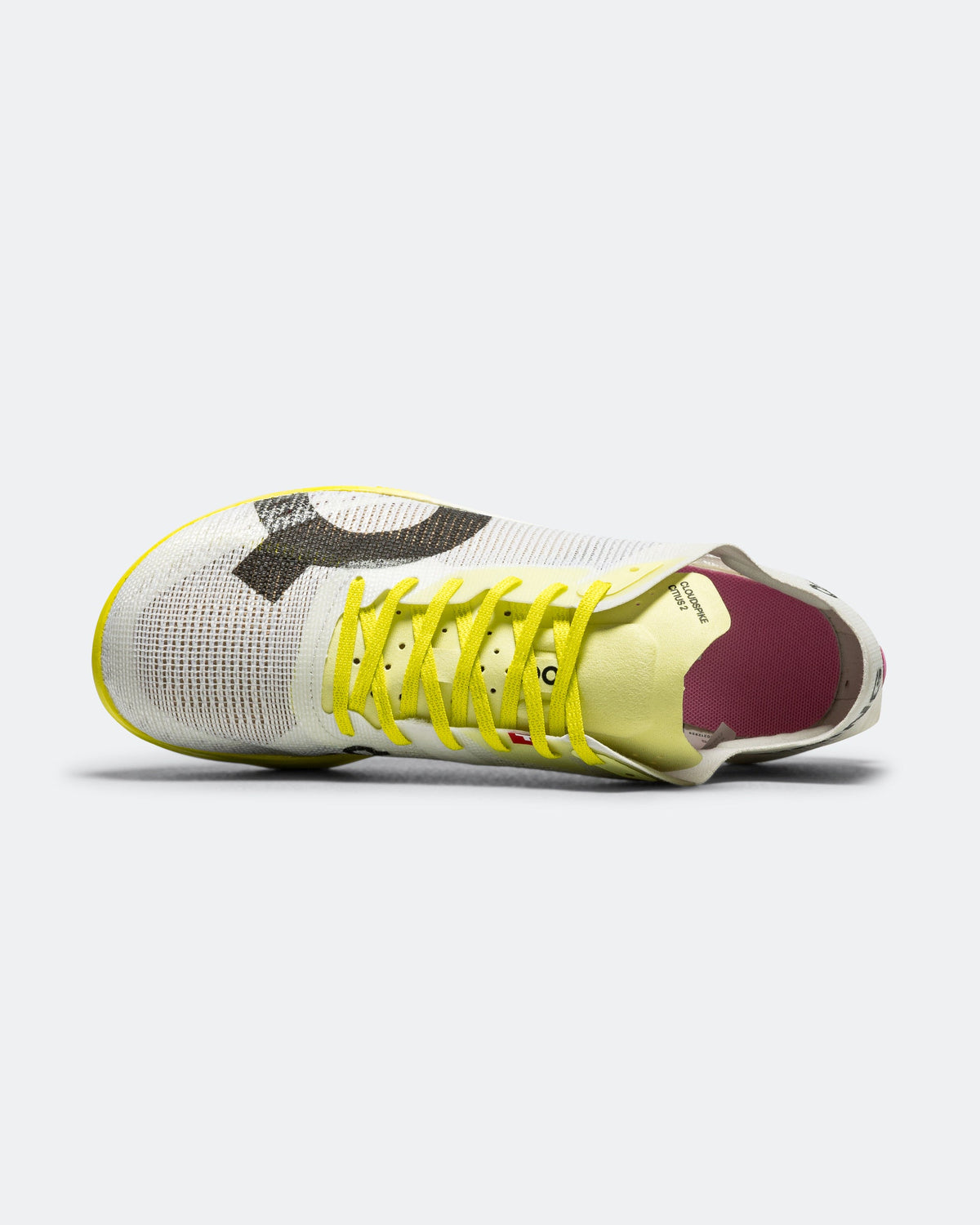 Mens Cloudspike Citius 2 - White/Raspberry